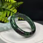 Ruby Zoisite Bangle 59MM Crystallization Red Green Black July Birthstone