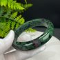 Ruby Zoisite Bangle 59MM Crystallization Red Green Black July Birthstone