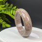 Feldspar Bangle 57MM Porcelain Luster Crystallization Flesh Pink Green
