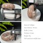 Feldspar Bangle 58+MM Porcelain Luster Crystallization Flesh Pink