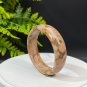Ocean Jasper Bangle 55MM Old Mine Crystallization Multicolored Oil Painting Style