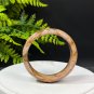 Ocean Jasper Bangle 55MM Old Mine Crystallization Multicolored Oil Painting Style