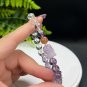 Mix Crystal Beaded Bracelet Gold Swallowing Beast Amethyst Rutilated Quartz Sunstone Ametrine