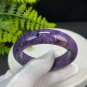 Purple Charoite Bangle 52+MM Porcelain Luster Crystallization