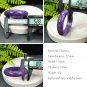 Purple Charoite Bangle 52+MM Porcelain Luster Crystallization