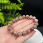 Alxa Agate Beaded Bracelet 10.5mm Porcelain Luster Fragmentary Crystallization