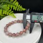 Alxa Agate Beaded Bracelet 10.5mm Porcelain Luster Fragmentary Crystallization