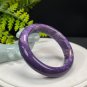 Purple Charoite Bangle 55MM Porcelain Luster Crystallization