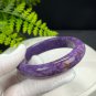Purple Charoite Bangle 55MM Porcelain Luster Crystallization