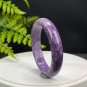 Purple Charoite Bangle 53+MM Porcelain Luster Crystallization