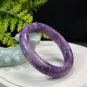 Purple Charoite Bangle 53+MM Porcelain Luster Crystallization