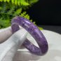 Purple Charoite Bangle 53+MM Porcelain Luster Crystallization