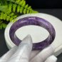Purple Charoite Bangle 53+MM Porcelain Luster Crystallization