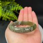 Serpentine Jade Bangle 56MM Mildness Spinach Green