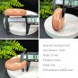 Pink Fossilized Coral Bangle 57MM Porcelain Luster Jadeification Big Flowers Phoenix Tail