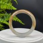 Champagne Golden Agate Bangle 54MM Icy Translucent Dragon Scales Pattern