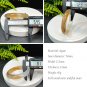 Champagne Golden Agate Bangle 54MM Icy Translucent Dragon Scales Pattern