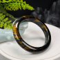 Gradient Blue Yellow Tiger's Eye Bangle 57MM Cornucopia Multi-layer