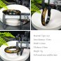 Gradient Blue Yellow Tiger's Eye Bangle 57MM Cornucopia Multi-layer