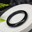 Gradient Blue Yellow Tiger's Eye Bangle 58+MM Cornucopia Meteor Striations