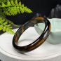 Gradient Blue Yellow Tiger's Eye Bangle 64MM Cornucopia Multi-layer