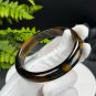 Gradient Blue Yellow Tiger's Eye Bangle 64MM Cornucopia Multi-layer
