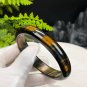 Gradient Blue Yellow Tiger's Eye Bangle 64MM Cornucopia Multi-layer
