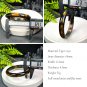 Gradient Blue Yellow Tiger's Eye Bangle 64MM Cornucopia Multi-layer