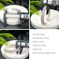 Smoky Purple Agate Open Bangle 61MM Icy Translucent Carved Mermaid Tail