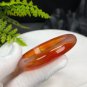 Gradient Red Agate Bangle 52MM Icy Translucent Multi-layer Cornucopia