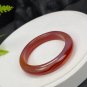 Red Agate Bangle 52MM Icy Translucent Multi-layer Cornucopia