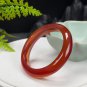 Red Agate Bangle 52MM Icy Translucent Multi-layer Cornucopia