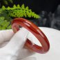 Red Agate Bangle 52MM Icy Translucent Multi-layer Cornucopia