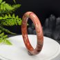 South Africa Red Jasper Bangle 62MM Porcelain Luster Celestial Eye Multi-layer Round