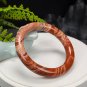 South Africa Red Jasper Bangle 62MM Porcelain Luster Celestial Eye Multi-layer Round