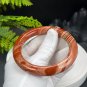 South Africa Red Jasper Bangle 62MM Porcelain Luster Celestial Eye Multi-layer Round