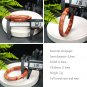 South Africa Red Jasper Bangle 62MM Porcelain Luster Celestial Eye Multi-layer Round
