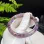 Feather Auralite 23 Crystal Bangle 60+MM Flake Ice Translucent Purple