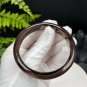 Ice Obsidian Bangle 64MM Transparent Clean