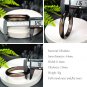 Ice Obsidian Bangle 64MM Transparent Clean