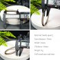 Smoky Quartz Bangle 53MM Icy Transparent Clean Thin Round