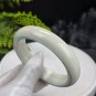 Light Blue Green Alxa Agate Bangle 62MM Porcelain Luster Jadeification Cornucopia