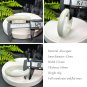 Light Blue Green Alxa Agate Bangle 62MM Porcelain Luster Jadeification Cornucopia