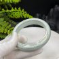 Light Blue Alxa Agate Bangle 61+MM Porcelain Luster Jadeification Cornucopia
