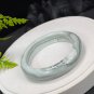 Light Blue Alxa Agate Bangle 60MM Porcelain Luster Jadeification Cornucopia