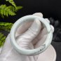 Light Blue Alxa Agate Bangle 60MM Porcelain Luster Jadeification Cornucopia