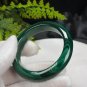 Rare Green Malachite Bangle 51MM Porcelain Luster Celestial Eye Multi-layer