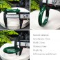 Rare Green Malachite Bangle 51MM Porcelain Luster Celestial Eye Multi-layer