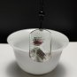 Red Green Phantom Quartz Pendant Necklace Icy Transparent Multi-layer Landscape Painting Style