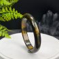 Gradient Blue Yellow Tiger's Eye Bangle 60+MM Cornucopia Multi-layer
